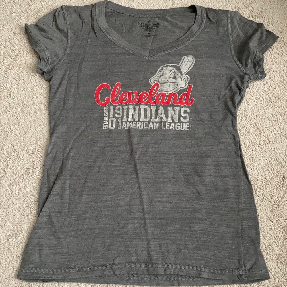 Cleveland Indians V neck Tee